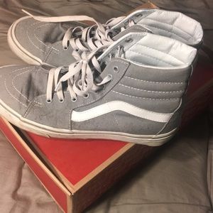 Grey Old Skool Vans Hi-Top